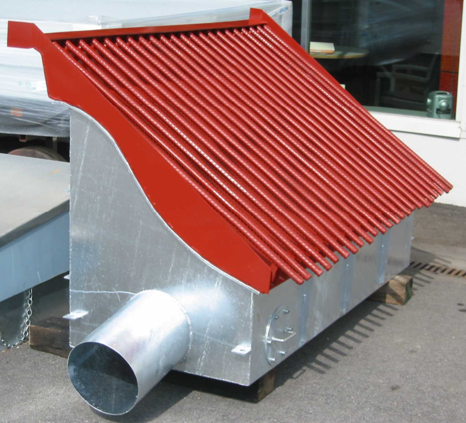 Uma estrutura para envolver no açude